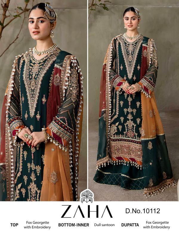 Zaha Aaeesha Vol 1 Heavy Embroidery Pakistani Salwar Kameez